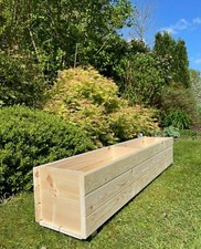 Wooden Garden Trough Planter