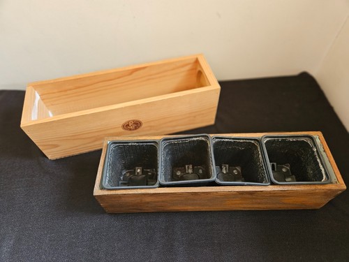 Wooden planter box - wooden,