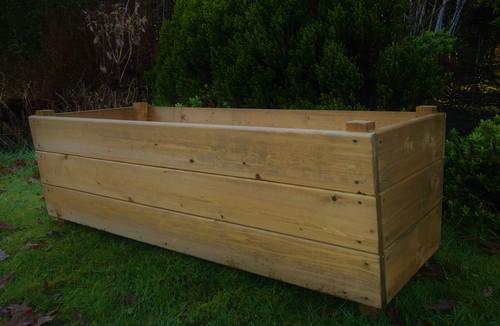 Garden wooden planter extra - wooden,