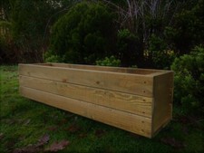 Wooden Garden Planter Trough