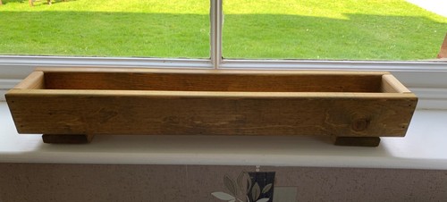 Wooden long herb - long, planter