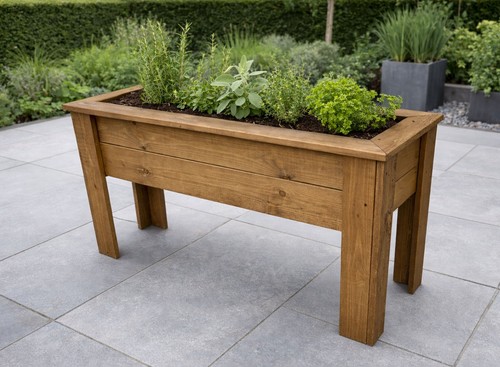 Raised garden planter - garden,