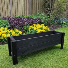 Large Raised Wooden Garden
