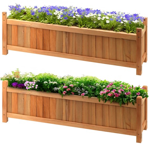 Rectangular garden wooden - rectangular,