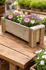 Handmade Wooden Garden Planter